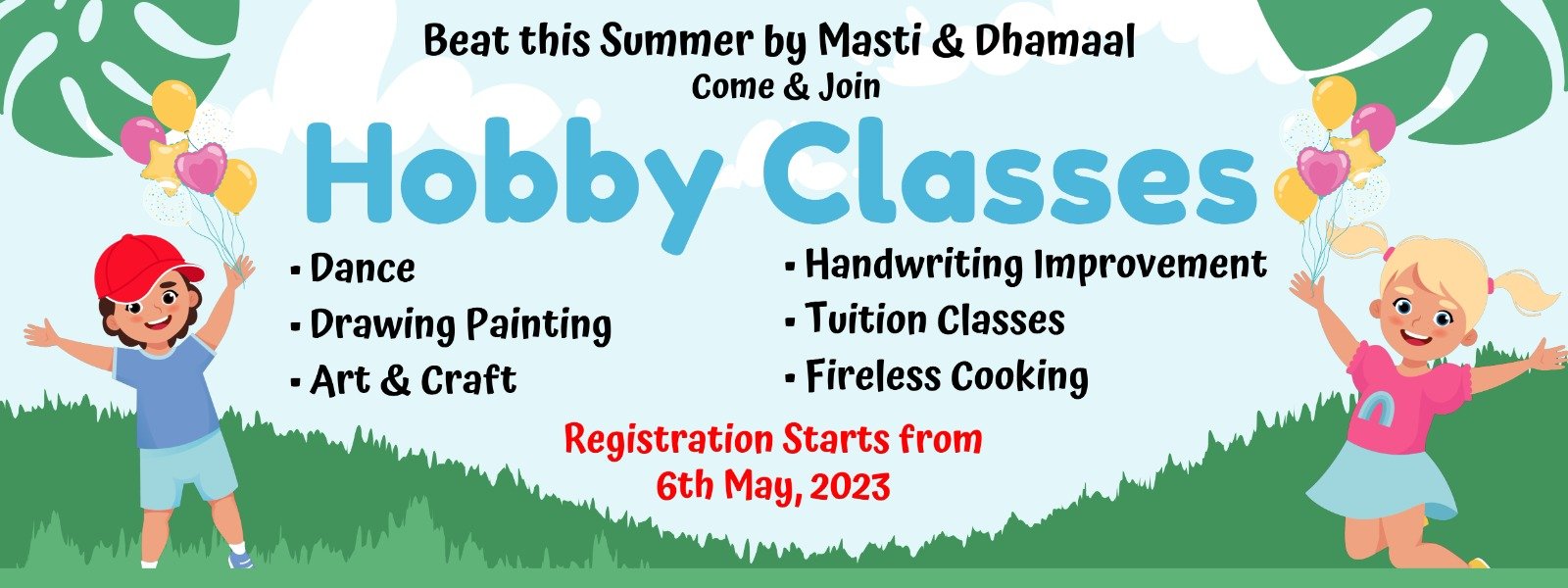 hobby classes for kids